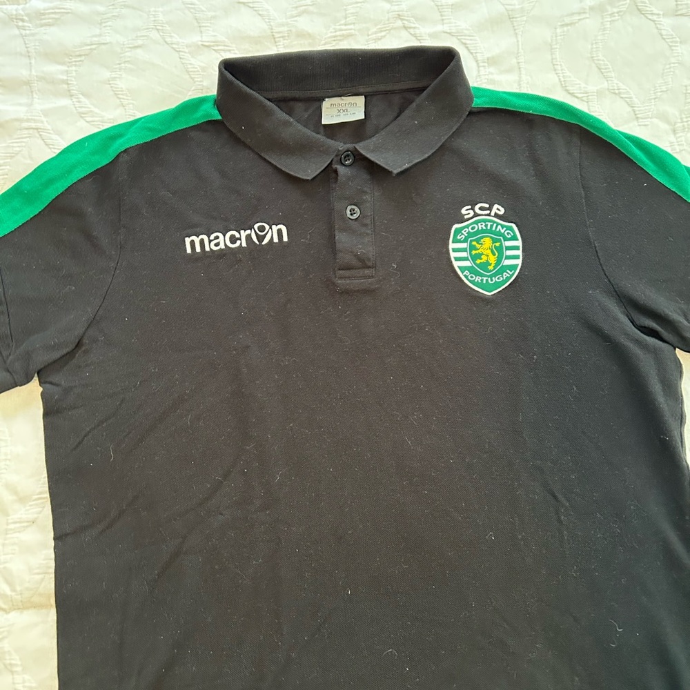 Macron SCP Sporting Portugal Polo Shirt